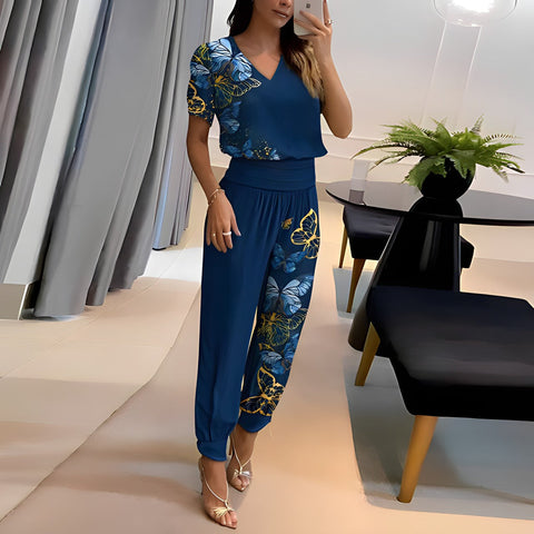 LunaFlow Damen Set – Stilvolles und Bequemes Zweiteiliges Outfit
