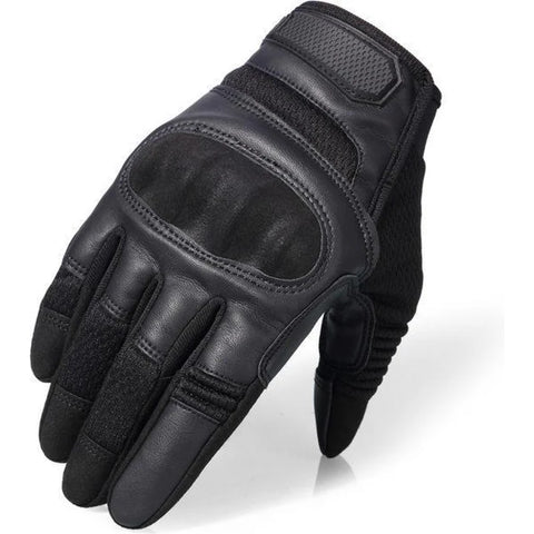AirFlex Motorradhandschuhe – Atmungsaktives PU-Leder für Komfort und Sicherheit