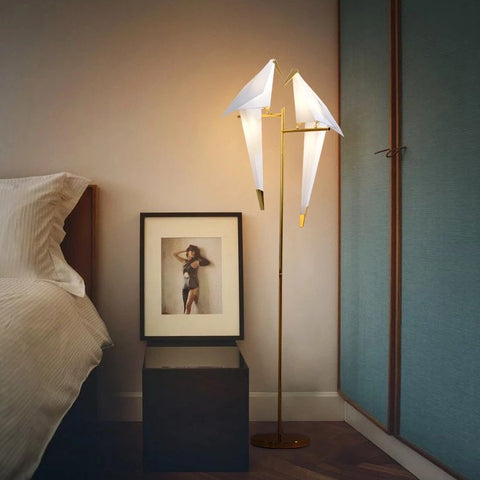 Origami Birdy Tischlampe – Stimmungsvolles Warmlicht und modernes Flügeldesign