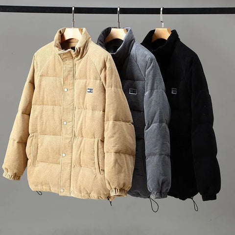 Ethan Gepolsterte Corduroy Jacke – Für einen trendigen und warmen Winterlook