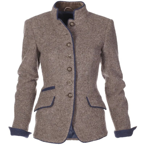 Eleganter Blazer – Stilvoller Blazer mit subtilen kontrastierenden Akzenten