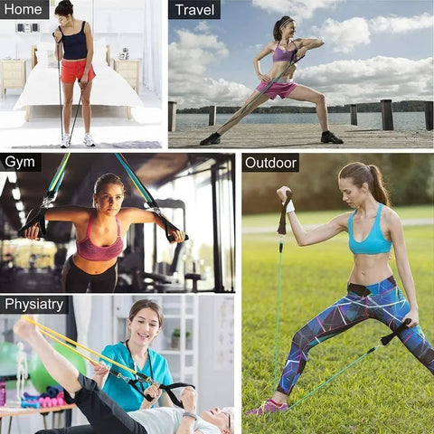 FlexFit Widerstandsbänder Set – Für Krafttraining und Flexibilität