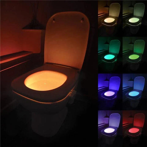 Stimmungsvolle Toiletbeleuchtung - Mach deinen Toilettenbesuch Spaßiger