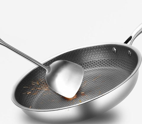 Antihaftpfanne mit Honigwaben-Design - Für ein Perfektes Kocherlebnis