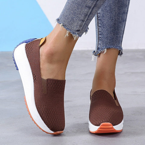 Damen Slip-On Loafers - Bequem und Atmungsaktiv