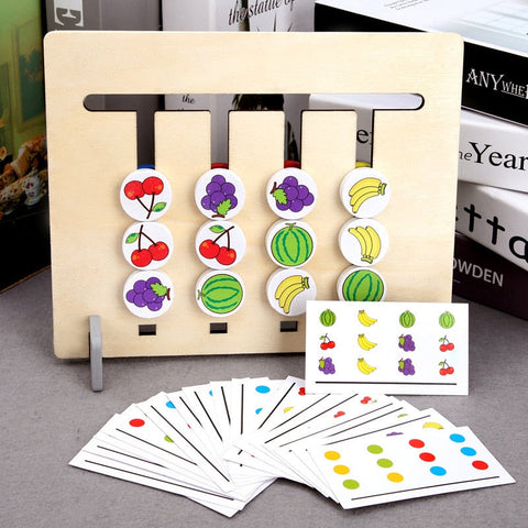 Farbenlogik Spielbrett - Intelligente Herausforderung für Kinder