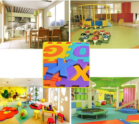 KidPuzzle - XL Zahlen & Alphabet Puzzlematte