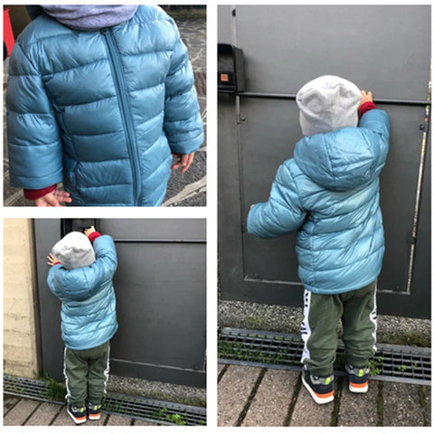 Luca Leichter Daunenjacke für Kinder - Warm und Lässig für den Herbst und Winter