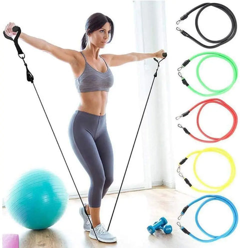 FlexFit Widerstandsbänder Set – Für Krafttraining und Flexibilität