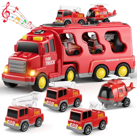 Max Feuerwehr Spielzeugset - Abenteuerliches Spielzeug für Kinder
