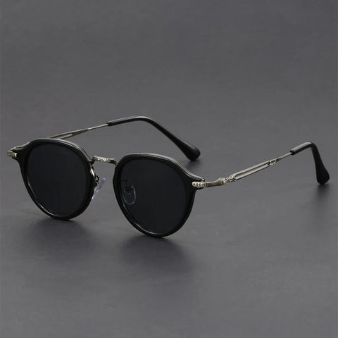 Vintage Runde Sonnenbrille für Herren – Stilvoll und Schützend