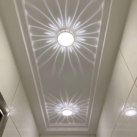 Aurora LED Deckenlampe - Stimmungsvolle Beleuchtung mit eleganten Mustern
