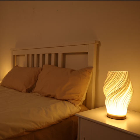 Serene Wave Dimmbare Lampe – Schaffe die Perfekte Atmosphäre in deinem Interieur