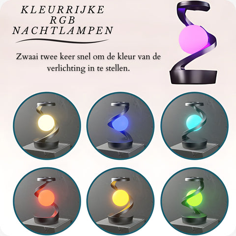 HelixGlow Stimmungslicht - Modernes Design mit Warmem Licht