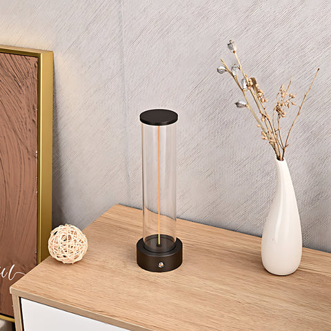 LumièreTube Tischlampe - Minimalistisches Design mit 3 Dimmstufen