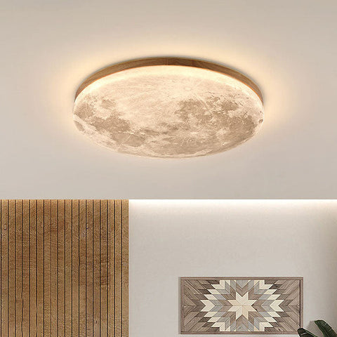 LunarGlow Deckenlampe – Beruhigende Mondbeleuchtung für jedes Interieur