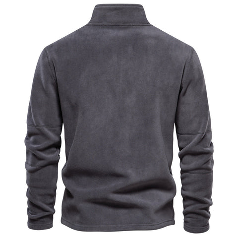 Winterwarme Fleecejacke für Männer - Bequem und Stilvoll