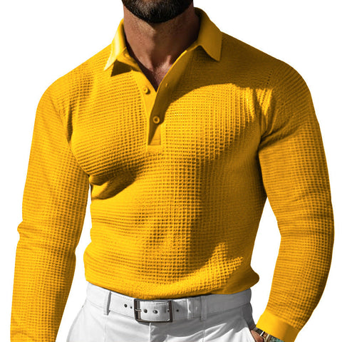 Stilvolles Geripptes Poloshirt für Männer - Bequem und Elegant