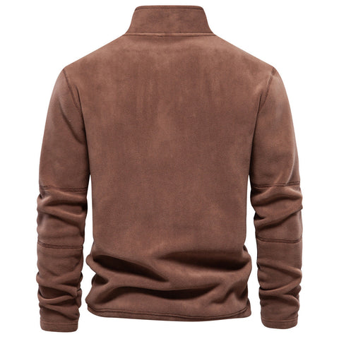 Winterwarme Fleecejacke für Männer - Bequem und Stilvoll