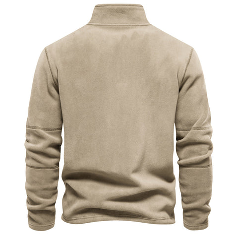 Winterwarme Fleecejacke für Männer - Bequem und Stilvoll
