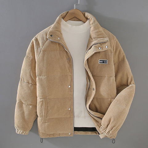 Ethan Gepolsterte Corduroy Jacke – Für einen trendigen und warmen Winterlook