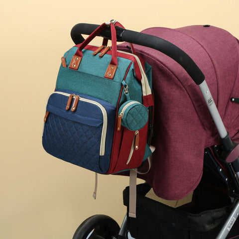 Baby Abenteuer Rucksack mit Ausziehbett - Perfekt für Ausflüge