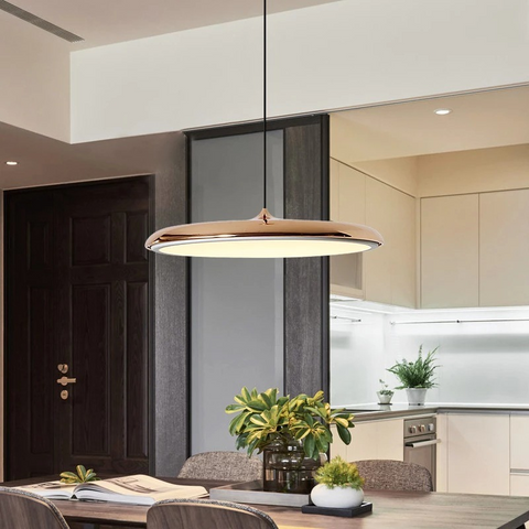 Nordic Glow LED Pendelleuchte – Schlichtes skandinavisches Lichtdesign
