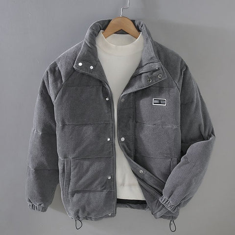 Ethan Gepolsterte Corduroy Jacke – Für einen trendigen und warmen Winterlook