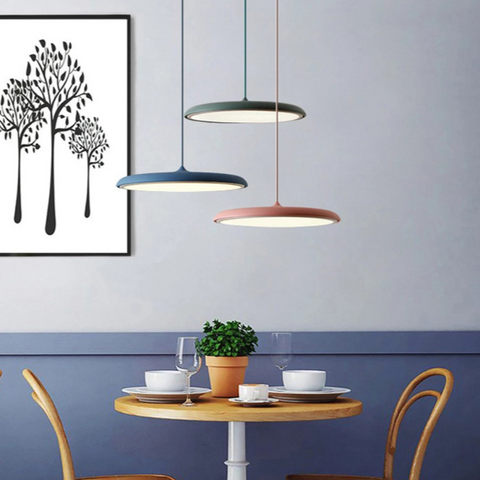 Nordic Glow LED Pendelleuchte – Schlichtes skandinavisches Lichtdesign