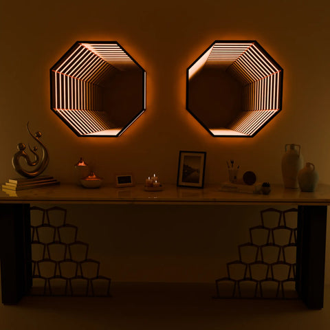 Spektrum Lampe - Kreative Wandlampe für modernes Interieur