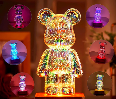 LumiBear - 3D Feuerwerkslampe