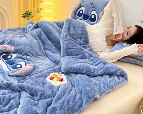 KnuffelZacht Decke und Kissenbezug Set – Für Wärme und Gemütlichkeit