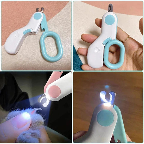 PetCare Nagelschneider - Sicher und einfach trimmen mit Licht