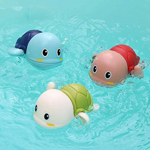 Schwimmfreund Schildkröte - Perfekter Spielkamerad für die Badewanne