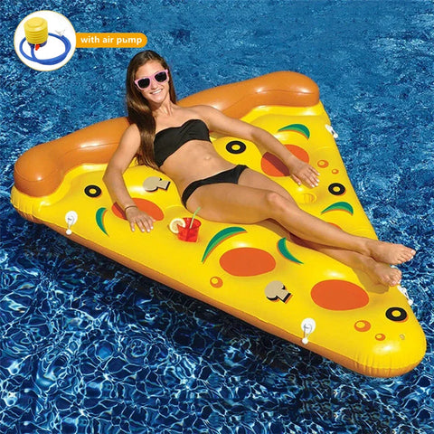Gigantische Pizza Schwimmmatratze – Entspannen und Genießen mit Stil
