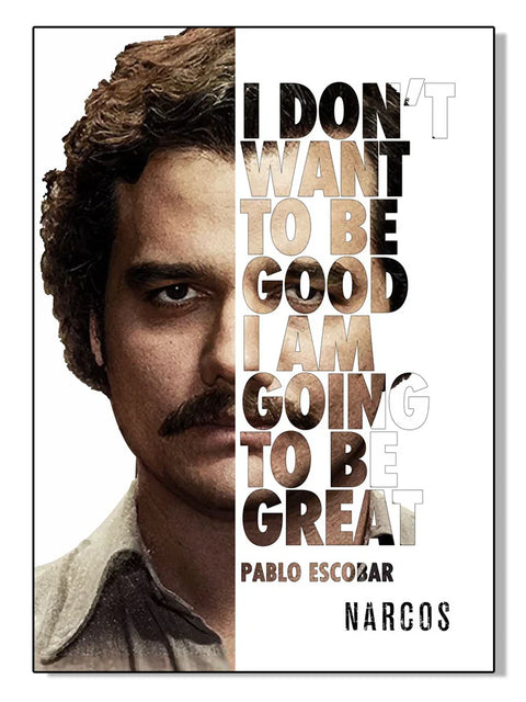 Pablo Escobar Gemälde - Ikonische Kunst für Zuhause