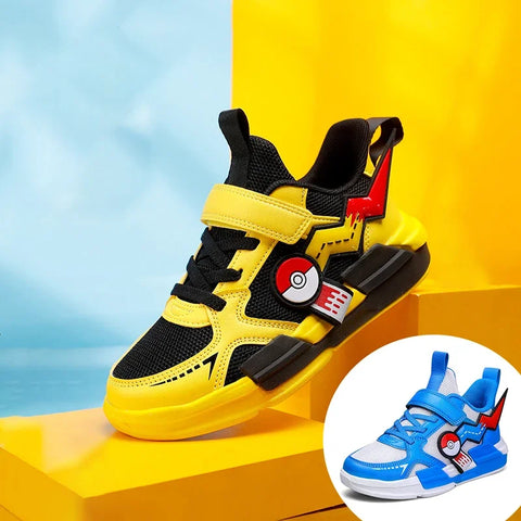 Pokémon Kinder Sneakers – Atmungsaktive und Bequeme Schuhe für Jungen und Mädchen