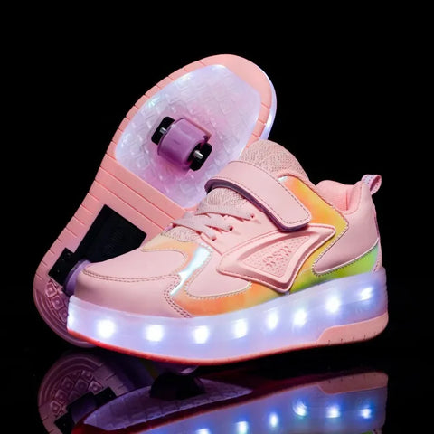 LichtRiders - LED Rollschuhe für Kinder