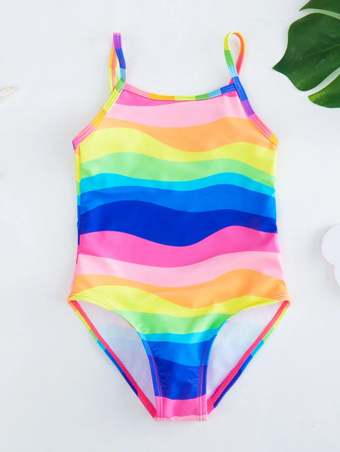 Mädchen Schwimmanzug mit Meerjungfrau und Einhorn Designs – Perfekt für Kinder von 4-8 Jahren