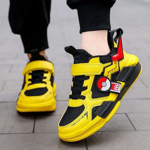 Pokémon Kinder Sneakers – Atmungsaktive und Bequeme Schuhe für Jungen und Mädchen