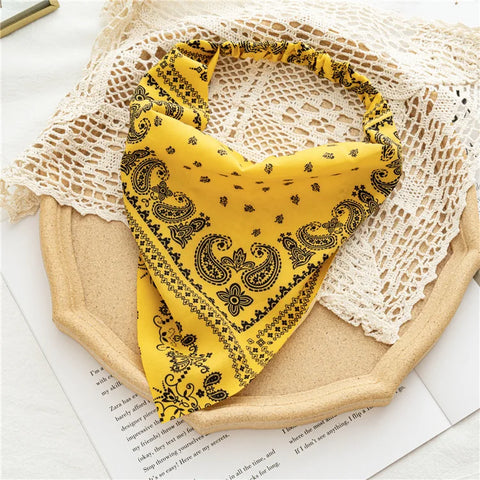 2022 Sommer Vintage Blumen Bandana – Stilvolle Haaraccessoires für Frauen und Mädchen