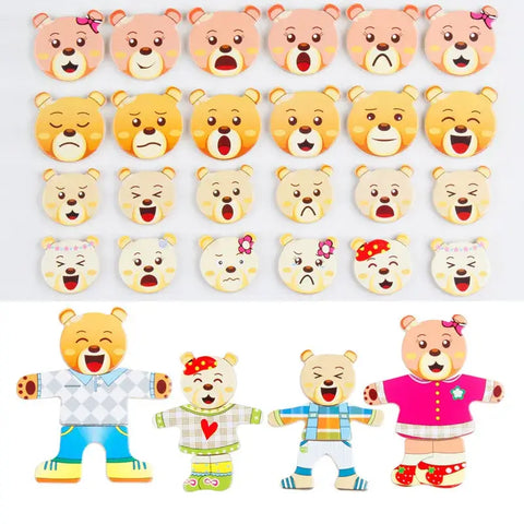 Bildungsreiche Tierpuzzle-Set – Für kreatives und lehrreiches Ankleiden
