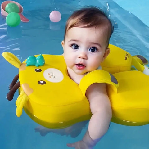 Nicht aufblasbarer Baby Schwimmring – Bequemer Auftrieb Ring für Kinder von 6-36 Monaten