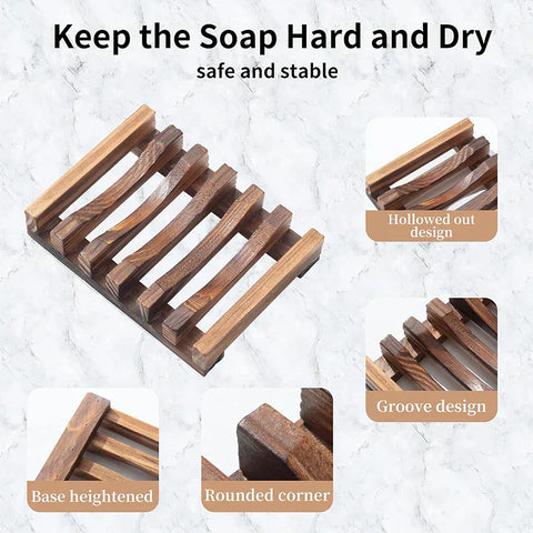 Holz Seifenhalter - Natürliches und Nachhaltiges Design