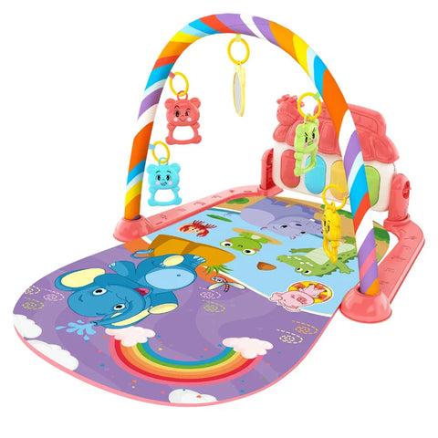 Baby Aktivitätsdecke – Bildungs-Spielbogen mit Musik und spielerischen Aktivitäten