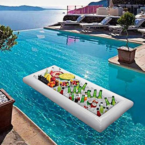 Aufblasbare Eisbar – Ideales Accessoire für Partys und Schwimmvergnügen