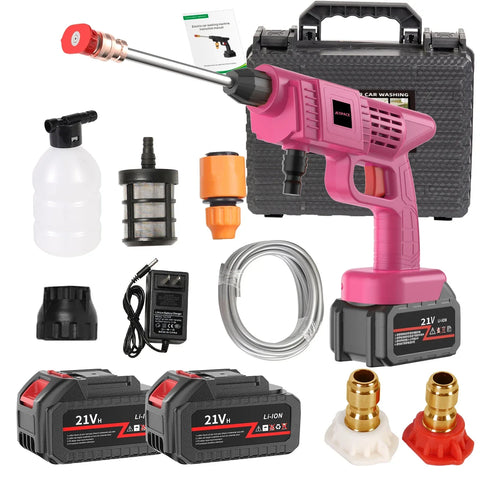 PowerWash Kabelloses Auto-Waschpistole – Kraftvoll und Handlich