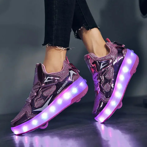 LichtRiders - LED Rollschuhe für Kinder