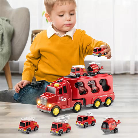 Max Feuerwehr Spielzeugset - Abenteuerliches Spielzeug für Kinder