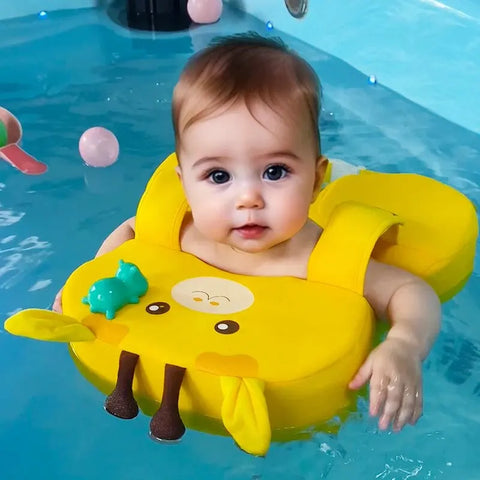 Nicht aufblasbarer Baby Schwimmring – Bequemer Auftrieb Ring für Kinder von 6-36 Monaten
